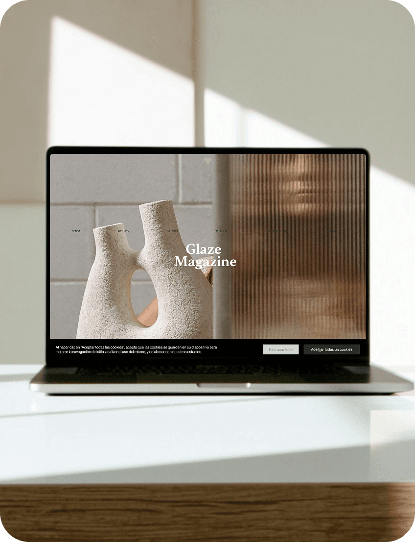 Glaze Magazine Web