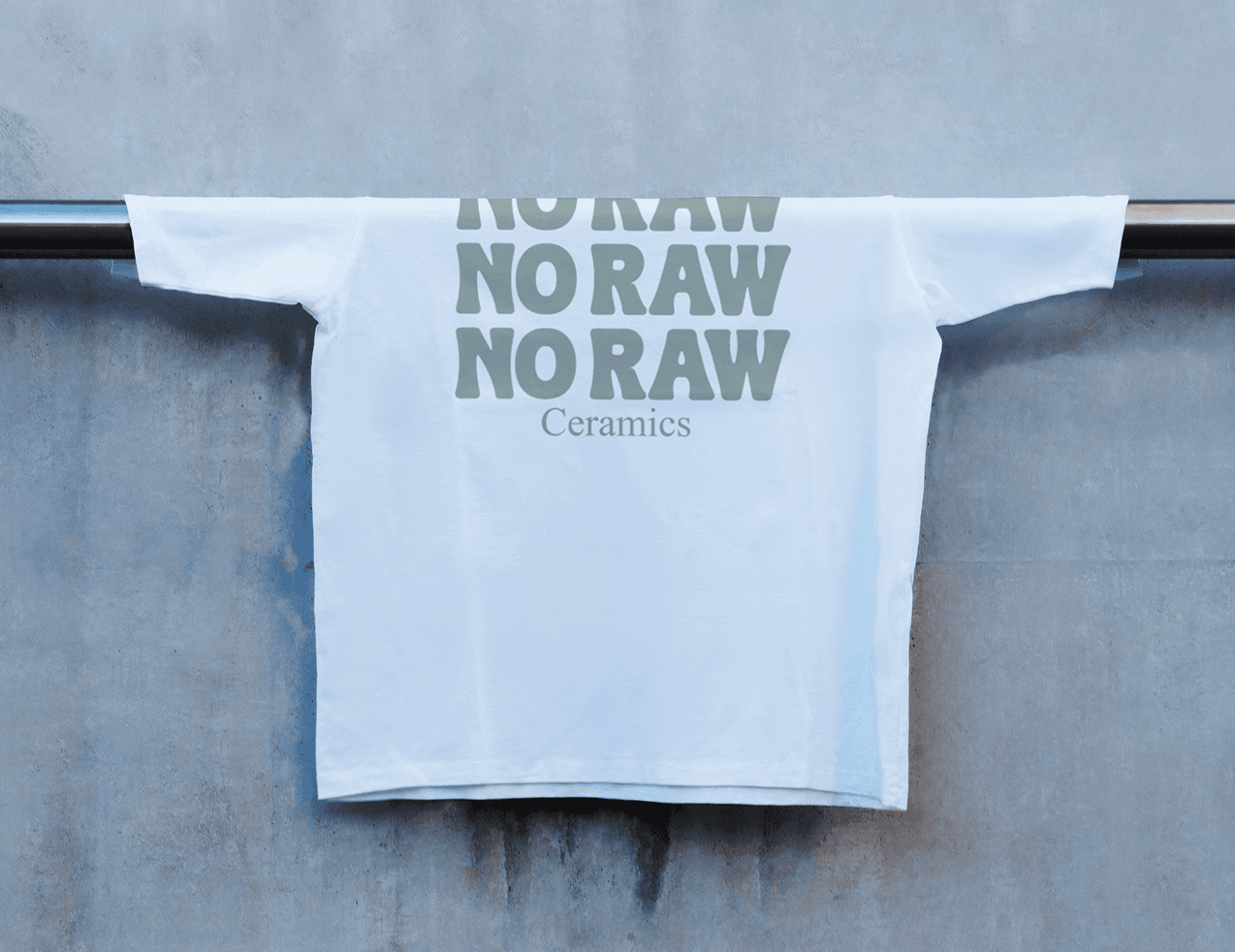 No Raw camisetas