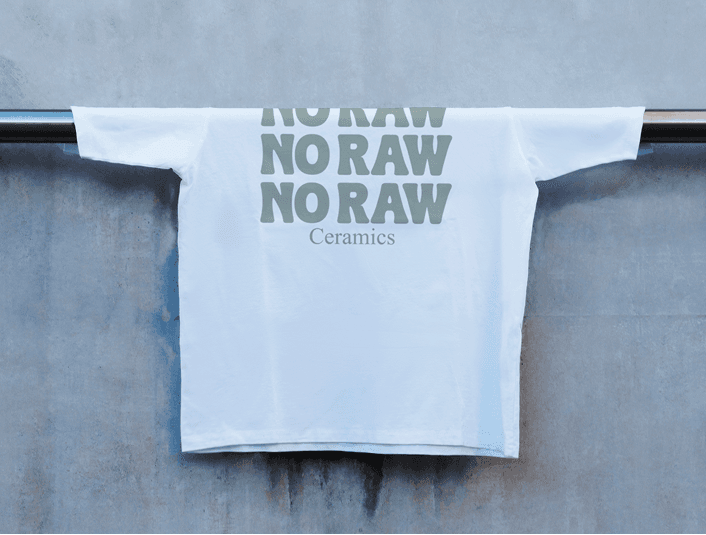 No Raw camisetas